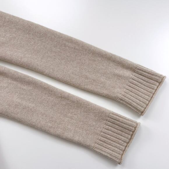 Jenni Kayne Everyday Sweater in Oatmeal Size Small Minimalist Neutral Wool Blend - Picture 6 of 11